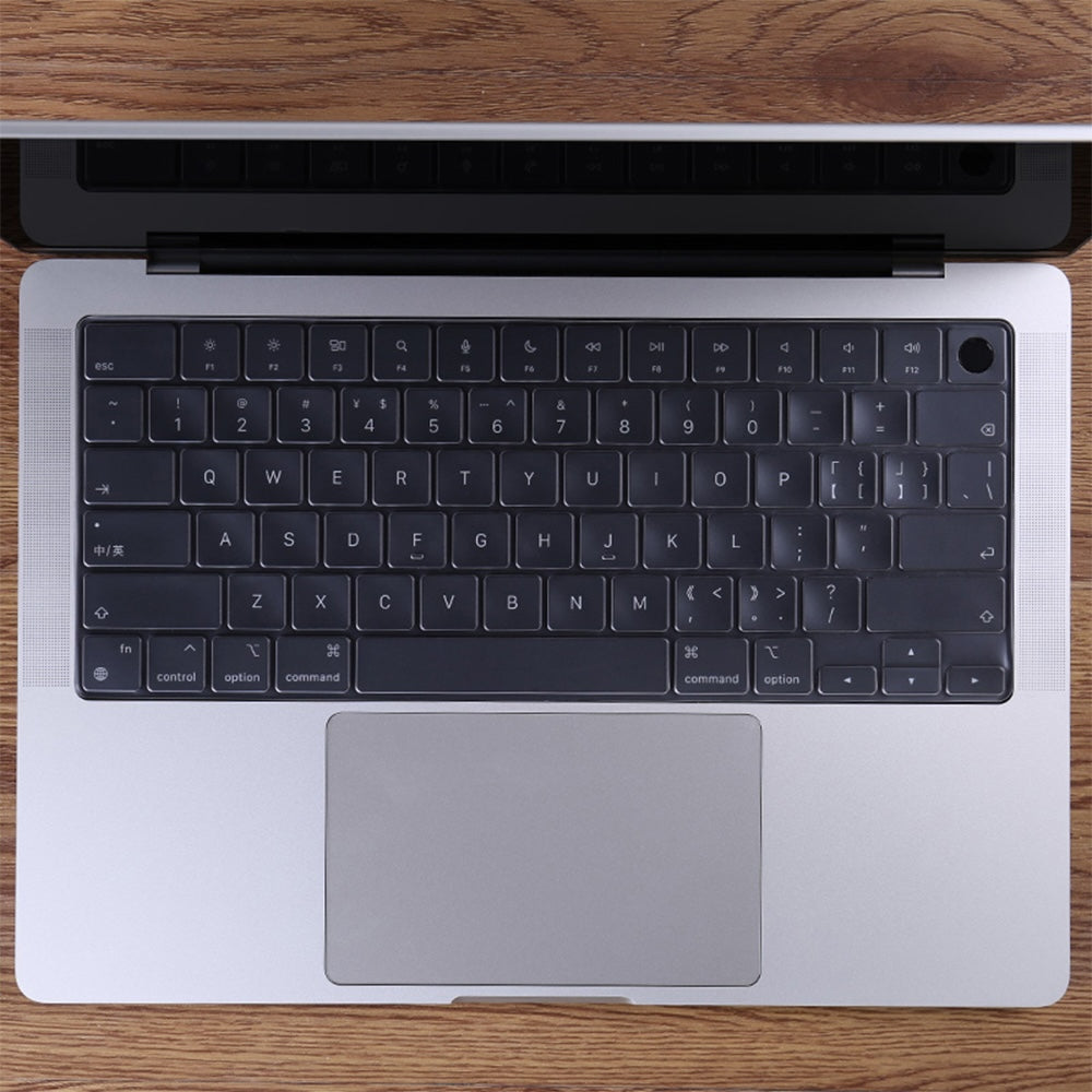 Comma Invisible Keyboard Protector for MacBook Neo - Transparent Black