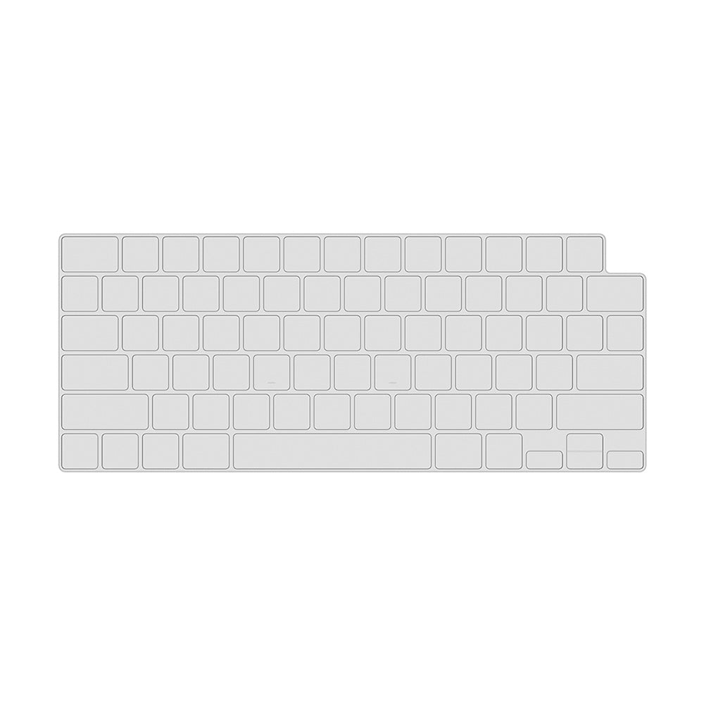 Comma Invisible Keyboard Protector for MacBook Neo - Transparent Black