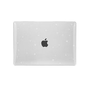 Comma Stardust Clear Hard Case for 14-inch MacBook Pro M5 - Glitter