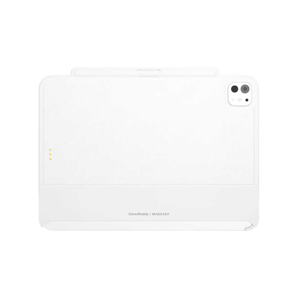 MagEasy CoverBuddy for 11-inch iPad Pro (M4/M5) Leather White