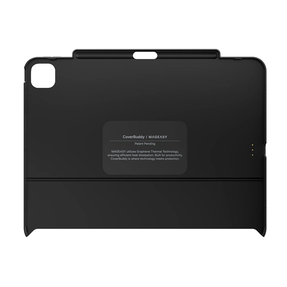 MagEasy CoverBuddy for 13-inch iPad Pro (M4/M5) Leather Black