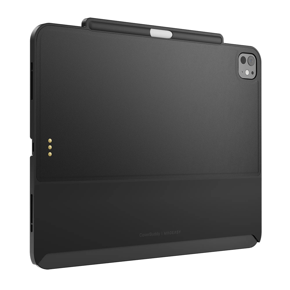 MagEasy CoverBuddy for 13-inch iPad Pro (M4/M5) Leather Black