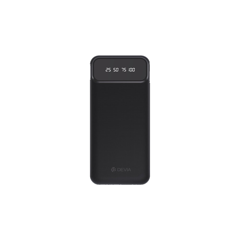 DEVIA Kintone Series Powerbank With Built-in 4 Cables (10000mAh) EP189 - Black