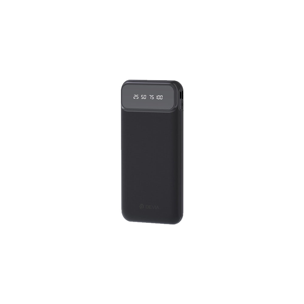 DEVIA Kintone Series Powerbank With Built-in 4 Cables (10000mAh) EP189 - Black