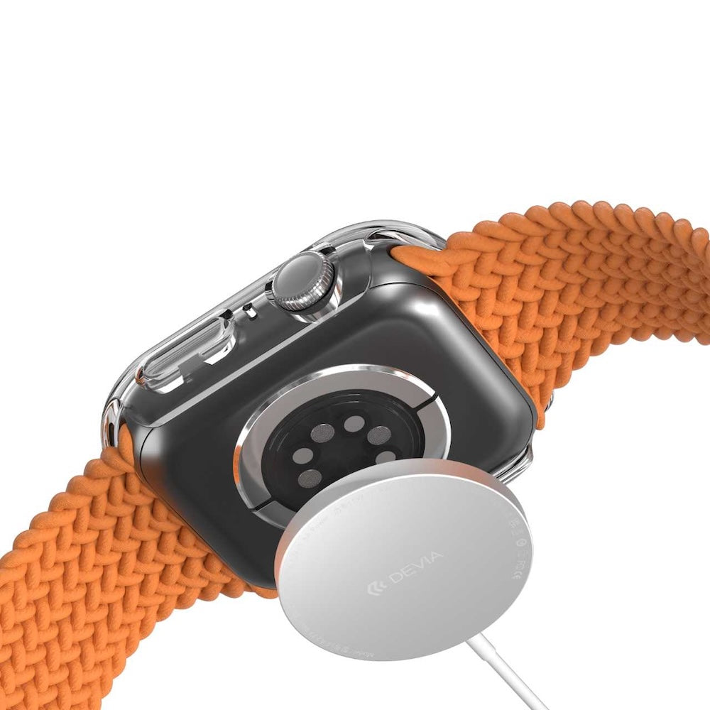 DEVIA Pure Clear Shockproof Case for 44mm Apple Watch SE 2/3