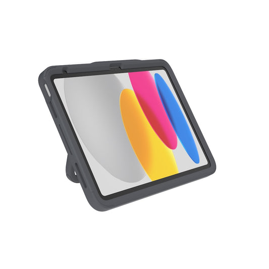 ZAGG Durango Case with Handgrip and Stand iPad A16/10th Gen - Charcoal