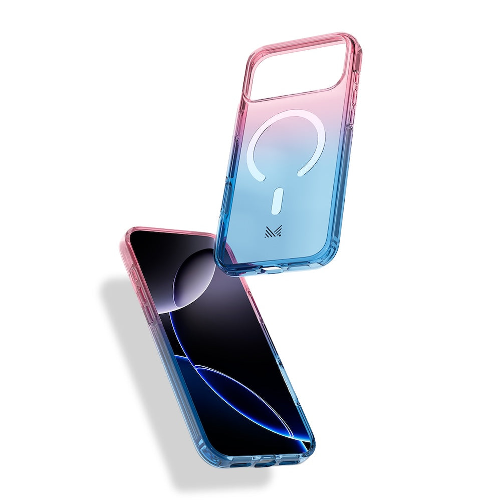 Monocozzi ESSENTIALS Magsafe Case for iPhone 17 Pro Max - Pink/Blue