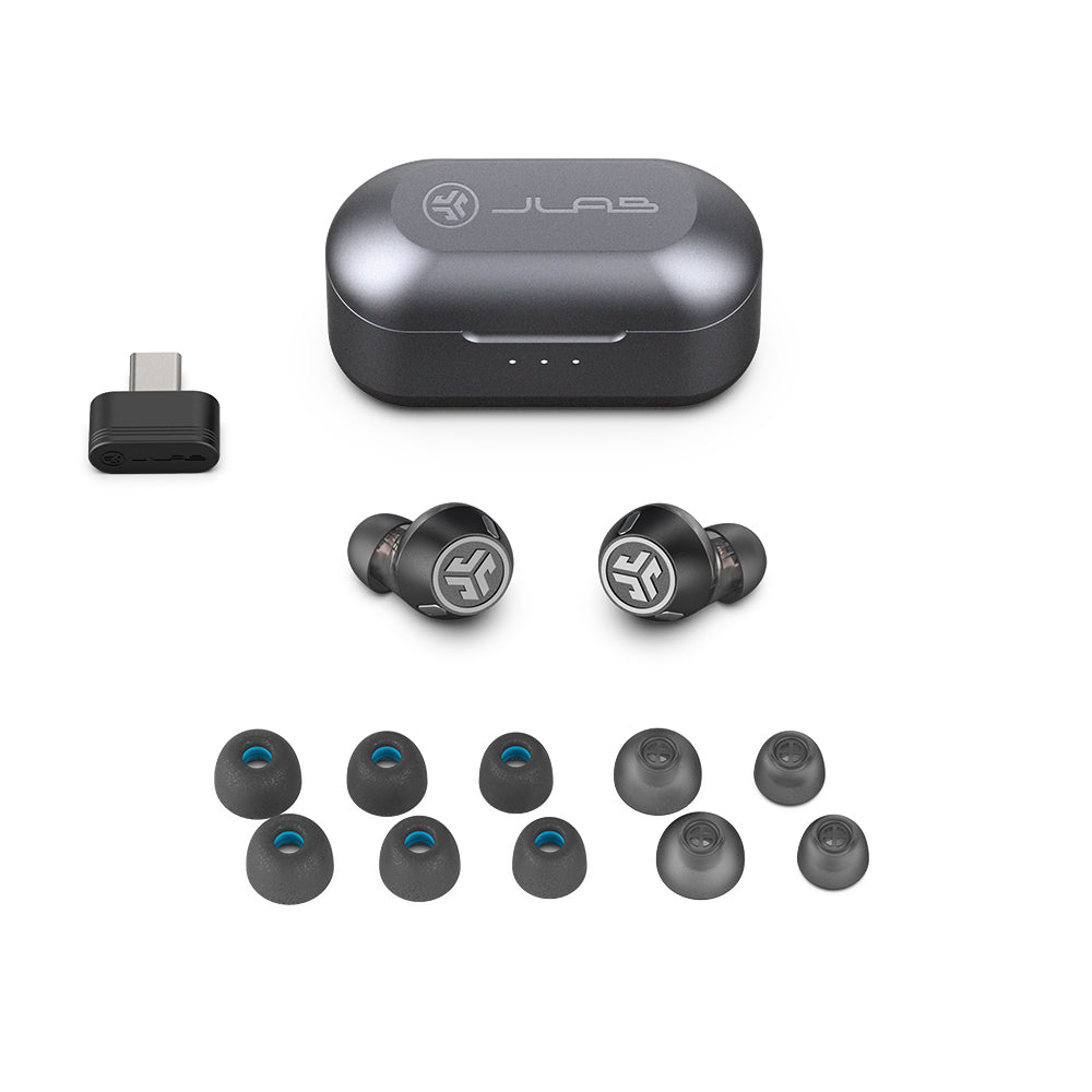JLab Epic Lab Edition True Wireless Earbuds - Black