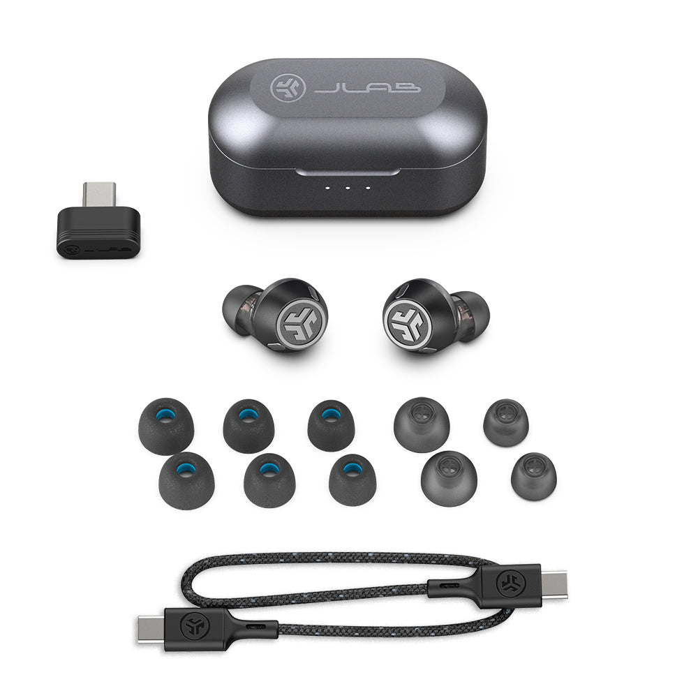 JLab Epic Lab Edition True Wireless Earbuds - Black