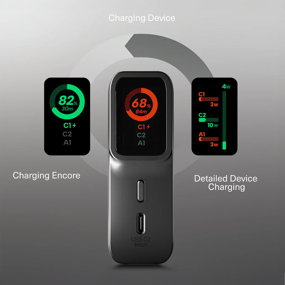 Cygnett Encore 10k mAh Power Bank - Graphite