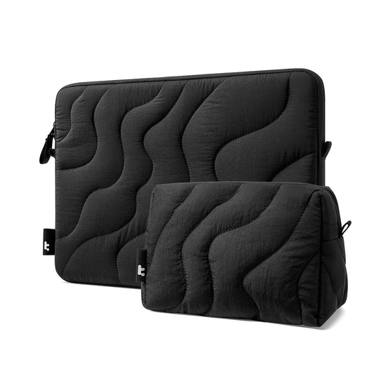 Tomtoc Terra-A27 14-inch Laptop Sleeve and Pouch Bundle Lavascape