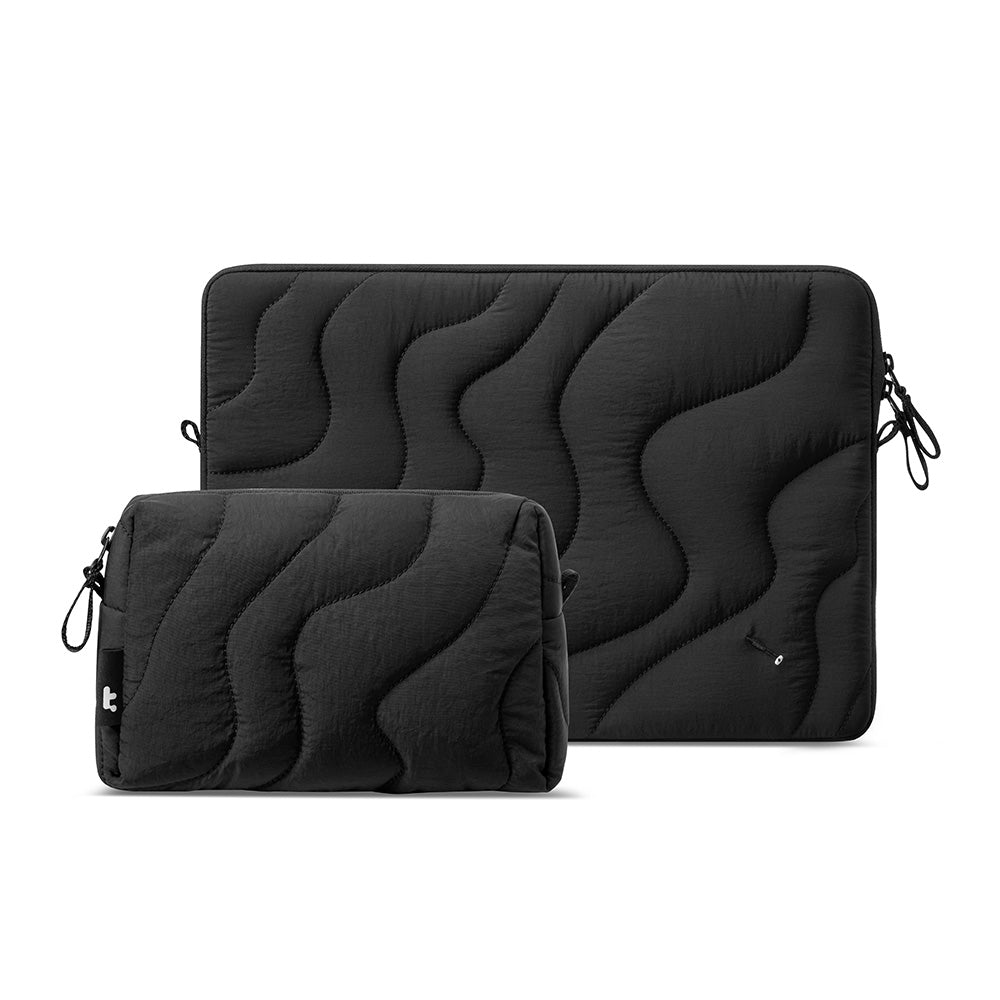 Tomtoc Terra-A27 14-inch Laptop Sleeve and Pouch Bundle Lavascape