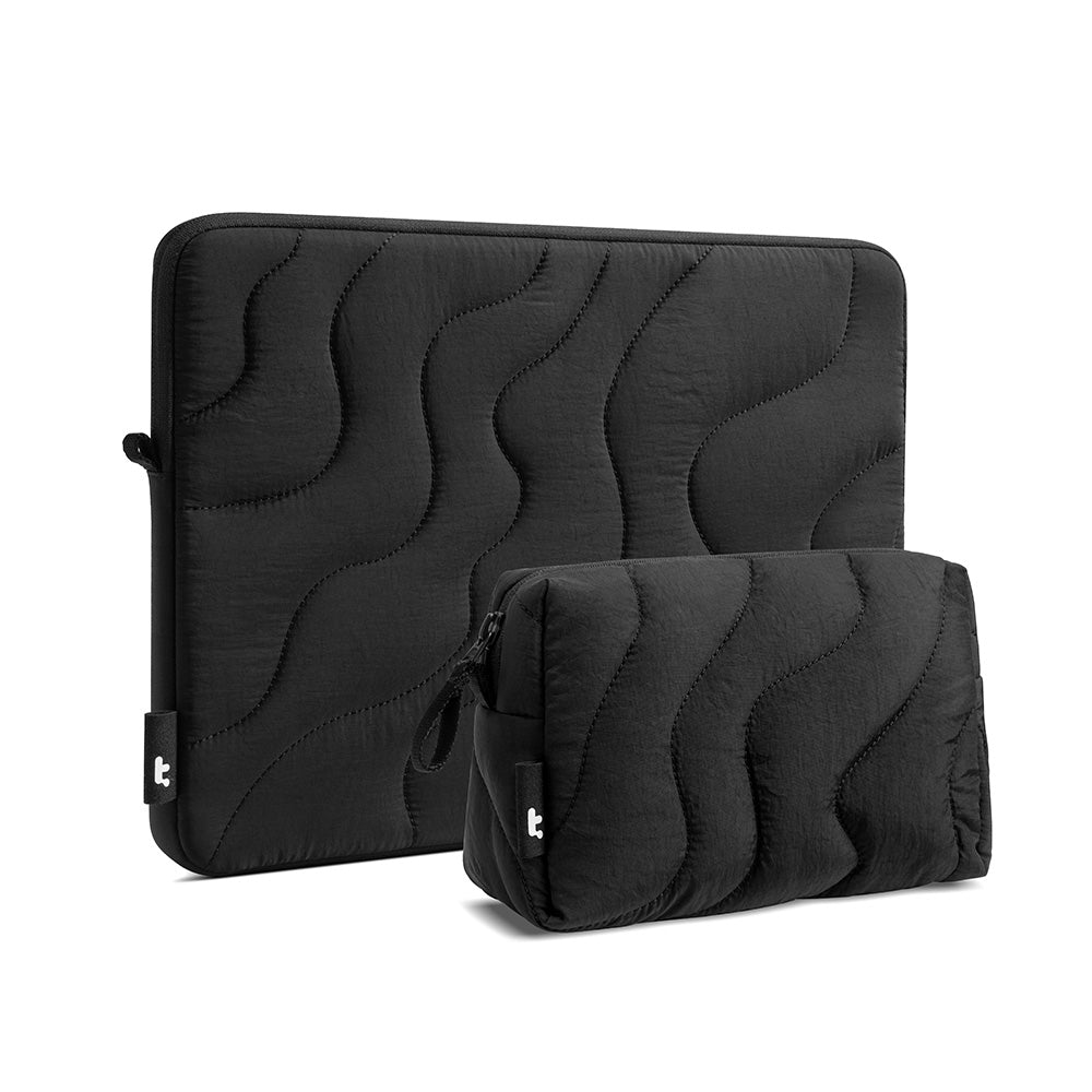 Tomtoc Terra-A27 14-inch Laptop Sleeve and Pouch Bundle Lavascape