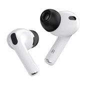 KeyBudz Hyperfoam Comfort Series Memory Foam Tips for AirPods Pro 3 - Black (All Sizes)