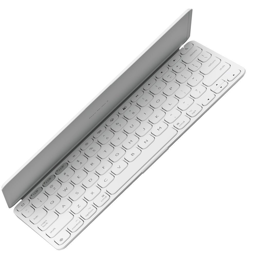 Logitech Keys-To-Go 2 Bluetooth Keyboard For Apple Devices - Pale Grey