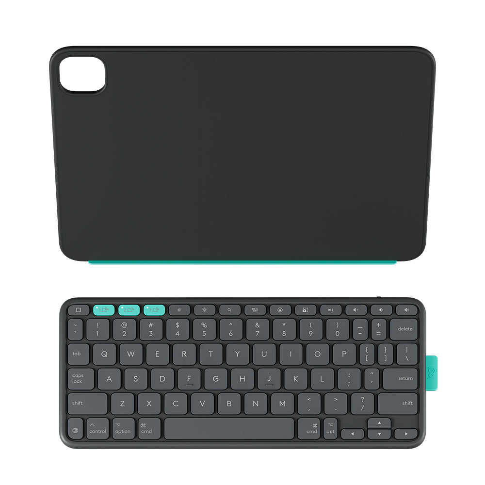 Logitech Flip Folio Keyboard Case for 11-inch iPad Air/Pro Graphite