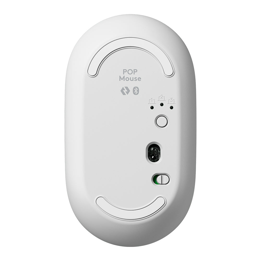 Logitech POP Mouse with Emoji - White