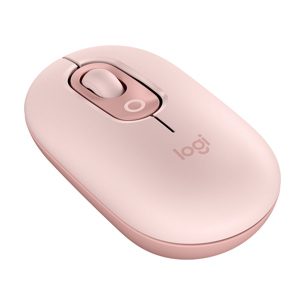 Logitech POP Mouse with Emoji - Rose