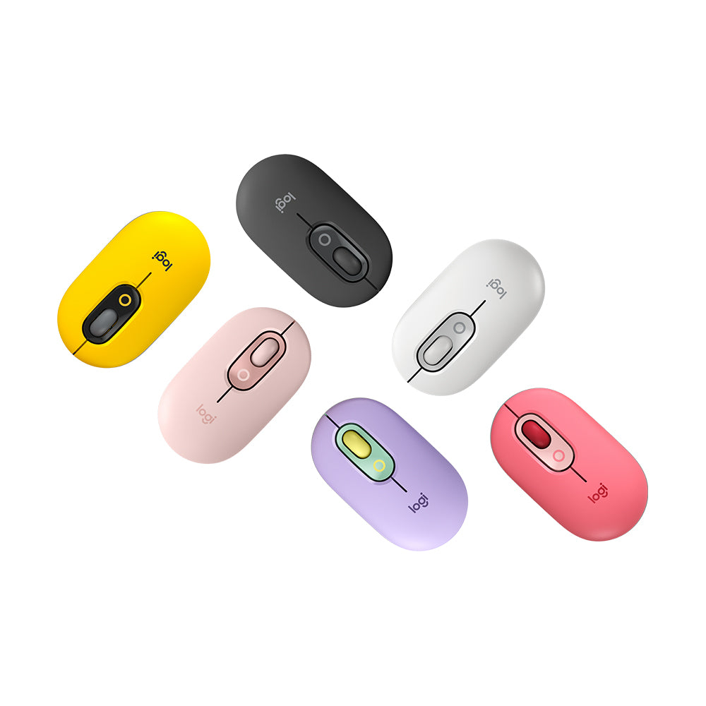 Logitech POP Mouse with Emoji - Rose