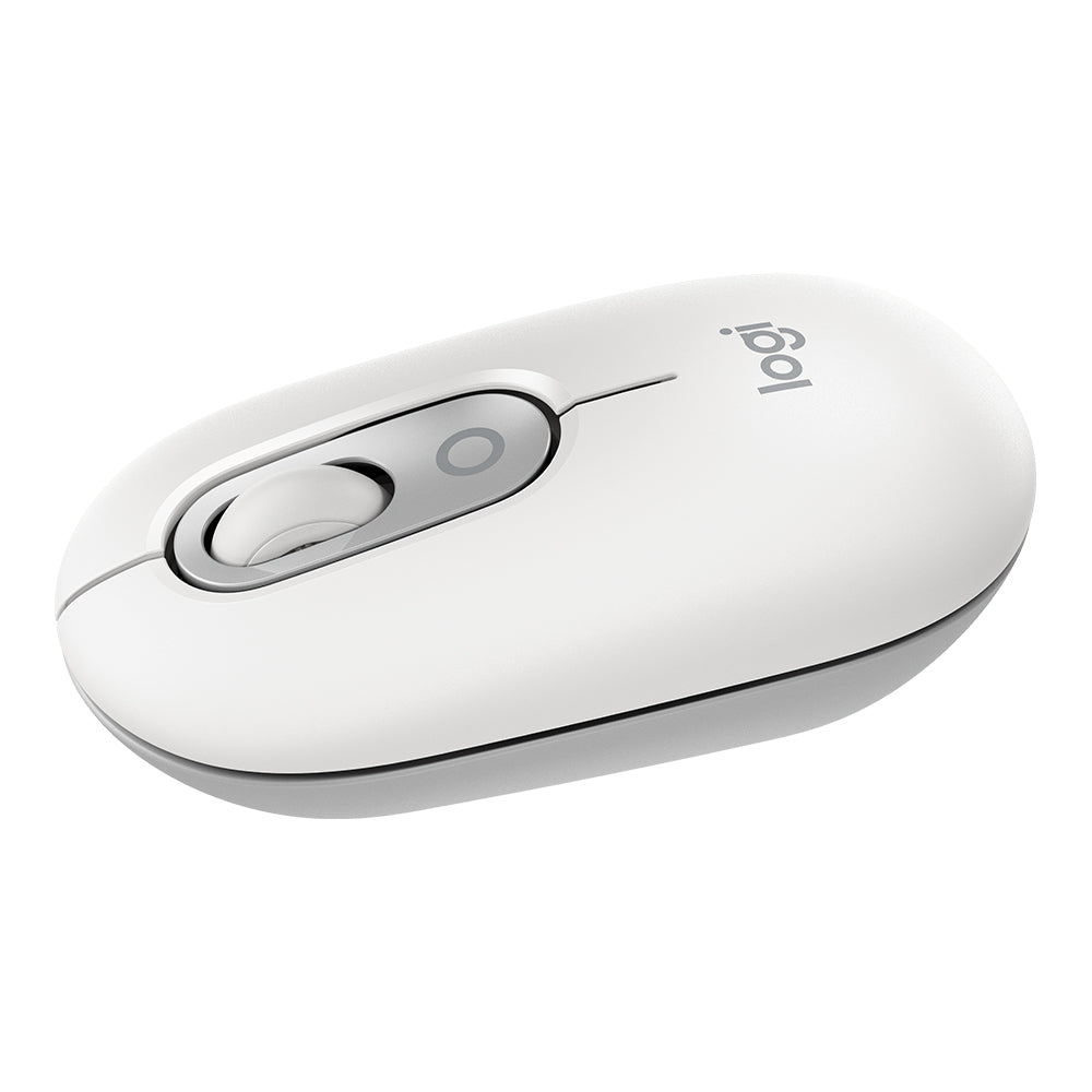 Logitech POP Mouse with Emoji - White