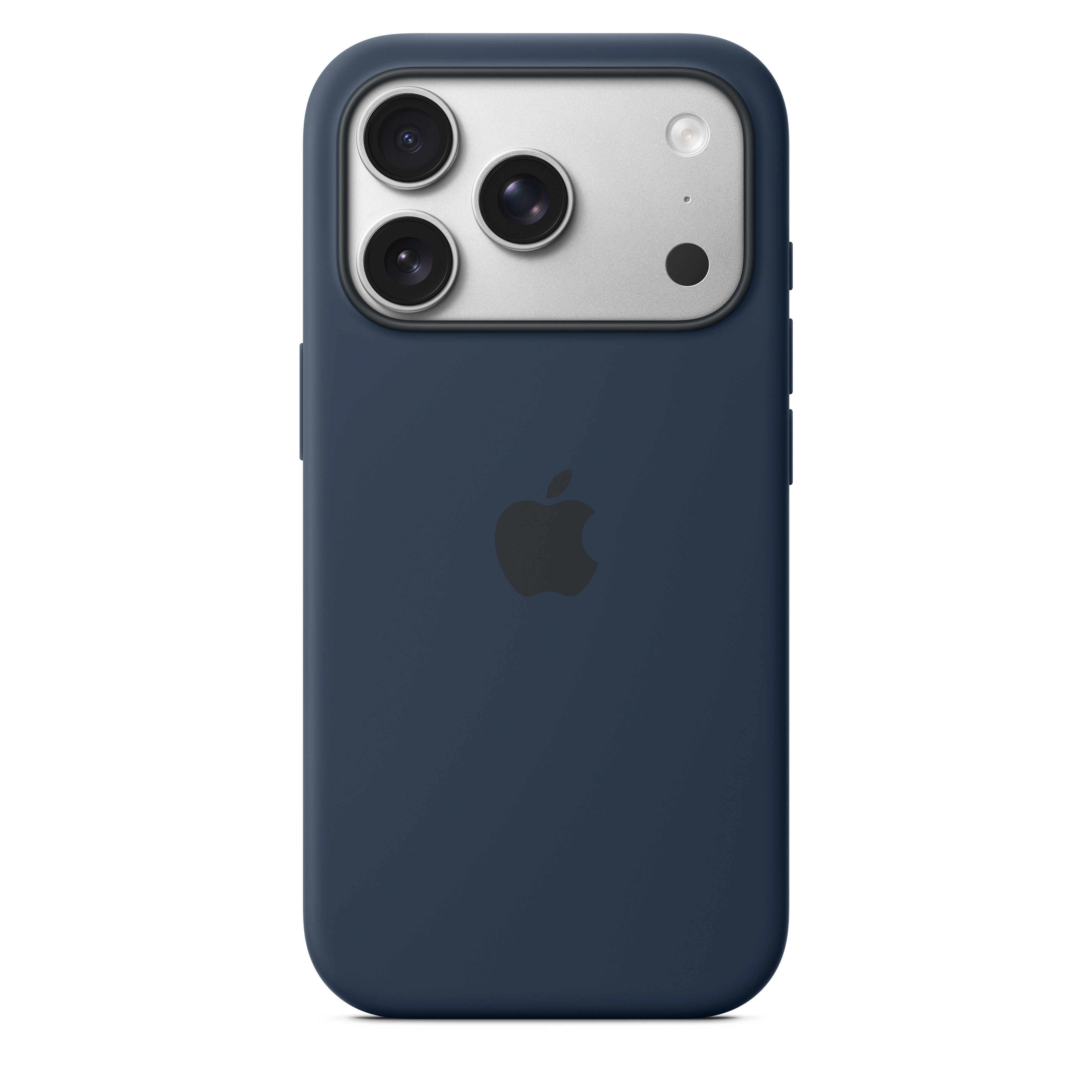 iPhone 17 Pro Silicone Case with MagSafe – Midnight – iStudio