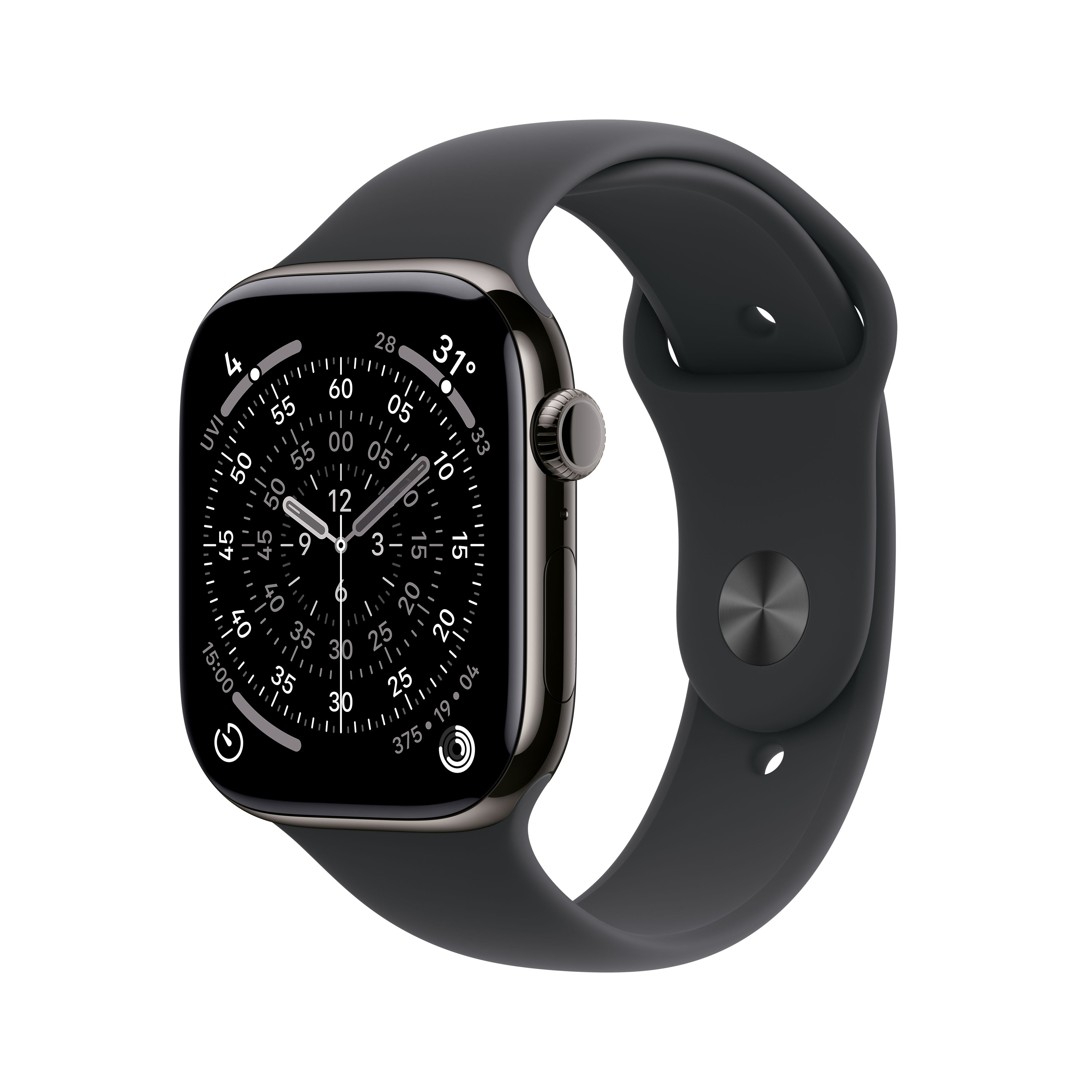Apple Watch Series 11 GPS + Cellular 46mm Slate Titanium Case with