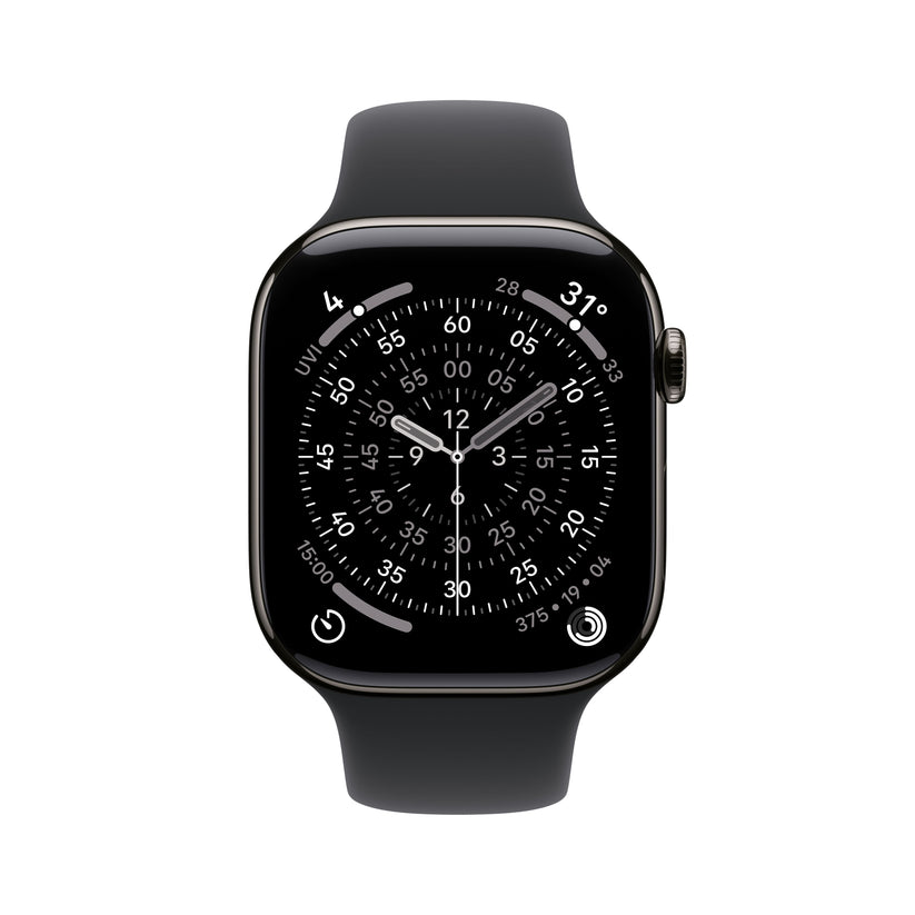 Apple_Watch_Series_11_46mm_LTE_Slate_Titanium_Sport_Band_Black_PDP_Image_Position_2__SG-EN