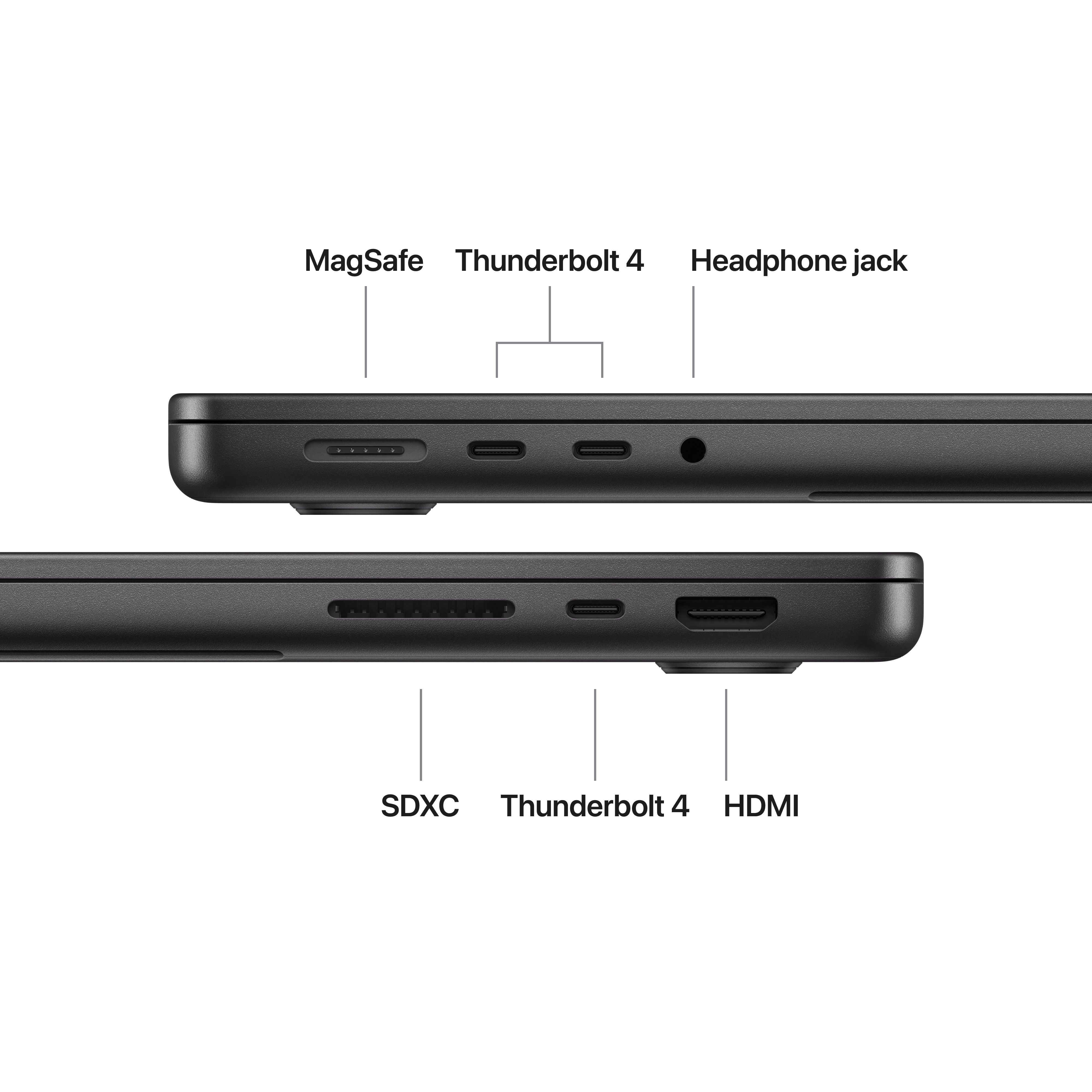 14-inch MacBook Pro: Apple M5 chip with 10-core CPU and 10-core
