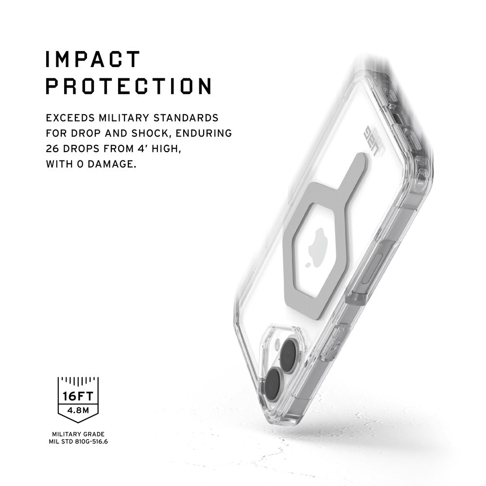 UAG iPhone 16 Plyo Magsafe Ice/Silver
