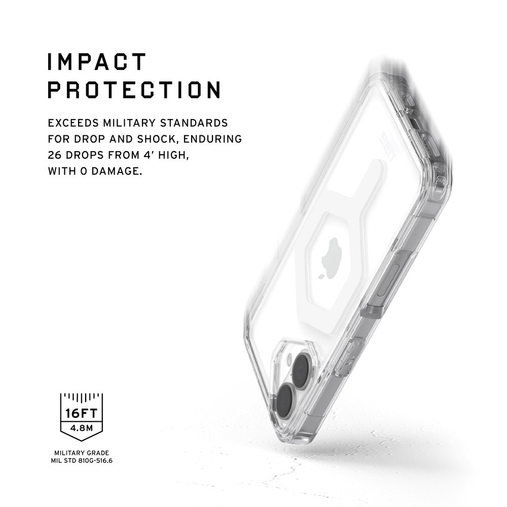 UAG iPhone 16 Plus Plyo Magsafe Ice/White