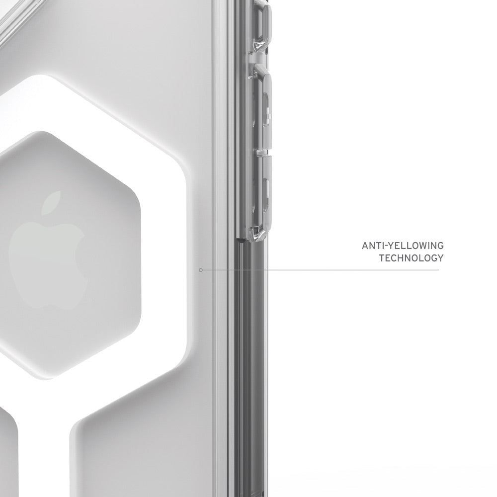 UAG iPhone 16 Plus Plyo Magsafe Ice/White