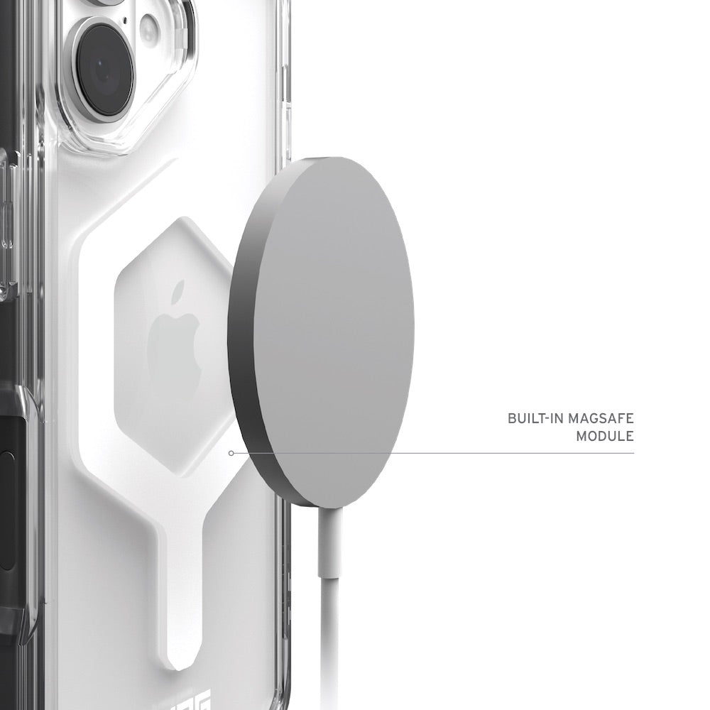 UAG iPhone 16 Plus Plyo Magsafe Ice/White