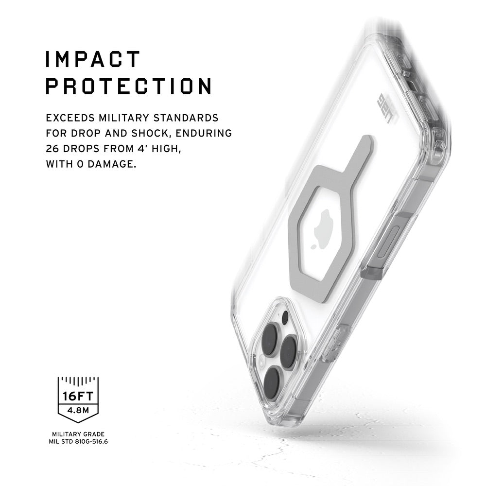 UAG iPhone 16 Pro Plyo Magsafe Ice/Silver
