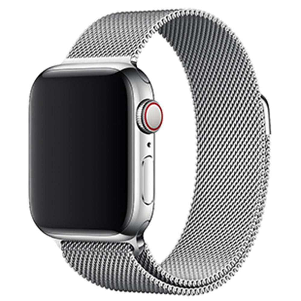 MACHINO Steel Strap for Apple Watch 49/45/44/42mm - Silver