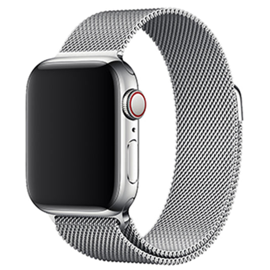 MACHINO Steel Strap for Apple Watch 49/45/44/42mm - Silver