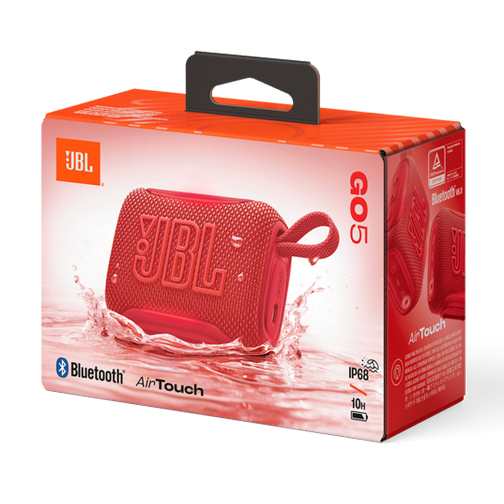 JBL Go 5 Portable Bluetooth Speaker Red
