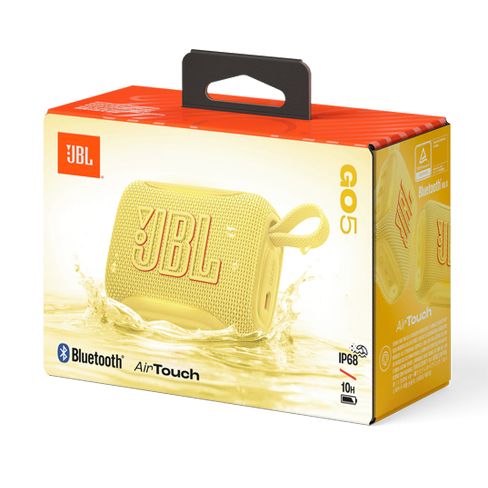 JBL Go 5 Portable Bluetooth Speaker Yellow