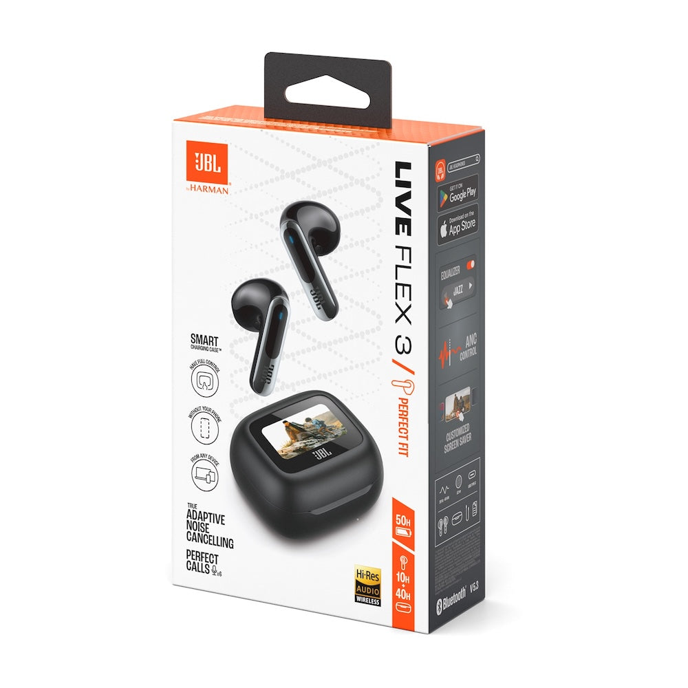 JBL Live Flex3 SmartCase TWS Black