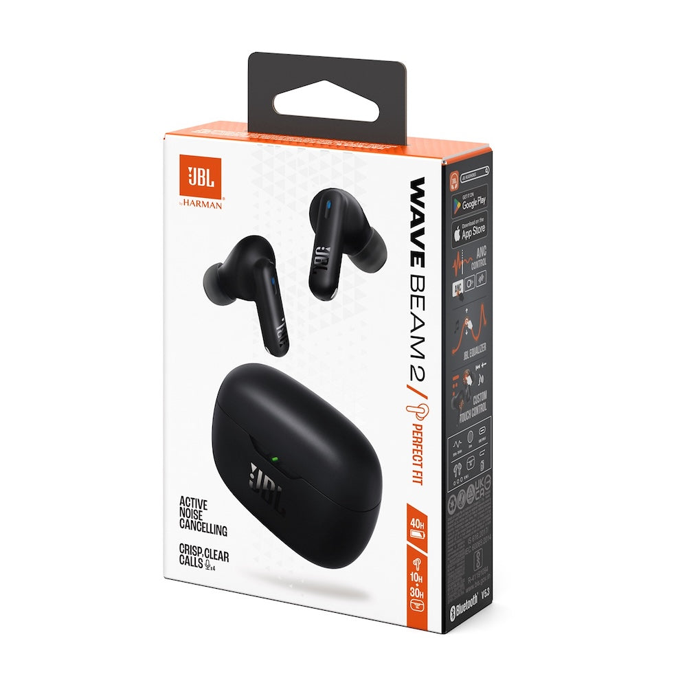 【新品未開封】JBL WAVE BEAM 2 ワイヤレスイヤホン　黒 JBL Wave Beam 2 True Wireless Earbuds | ANC | iStudio Singapore