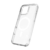 JTLEGEND Glitter Mag Hybrid Cushion Case with MagSafe for iPhone 16 Pro Max - Clear