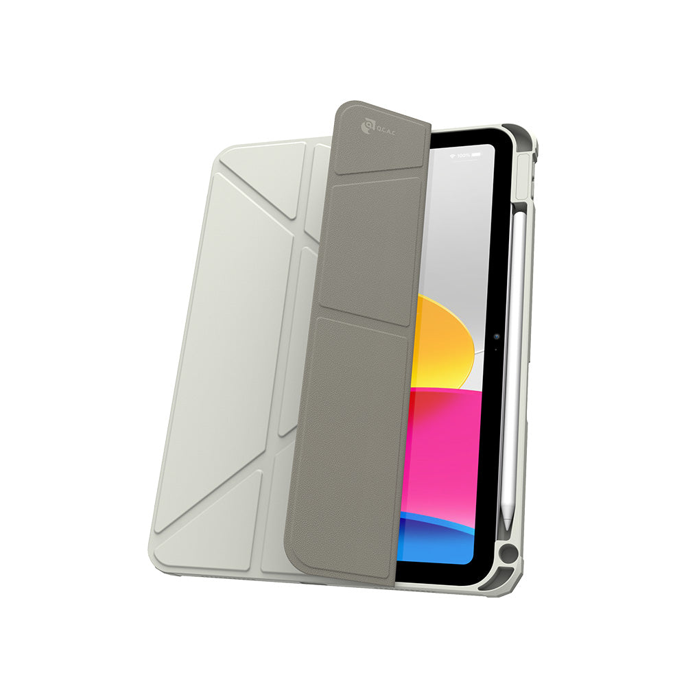 JTLEGEND Youth Case with Pencil Slot for iPad A16/iPad 10th Gen - Light Grey