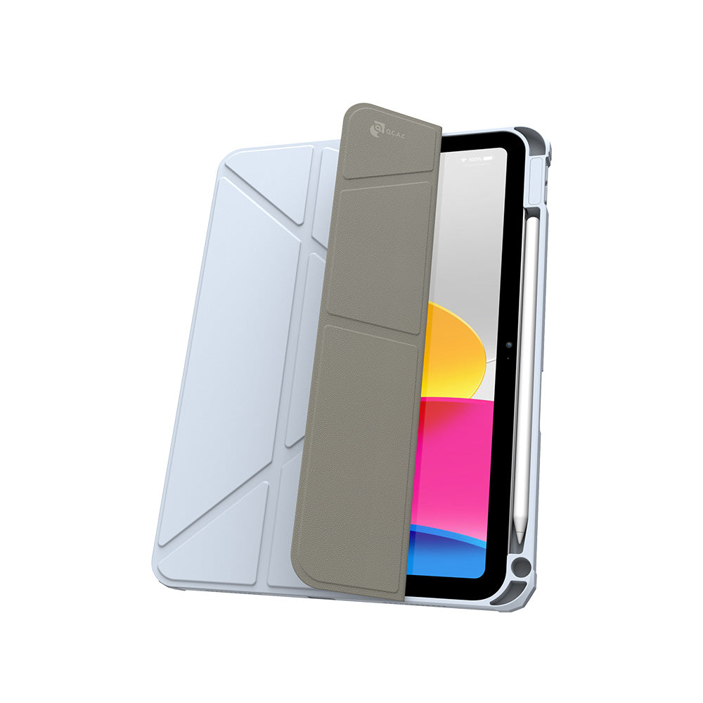 JTLEGEND Youth Case with Pencil Slot for iPad A16/iPad 10th Gen - Icy Blue