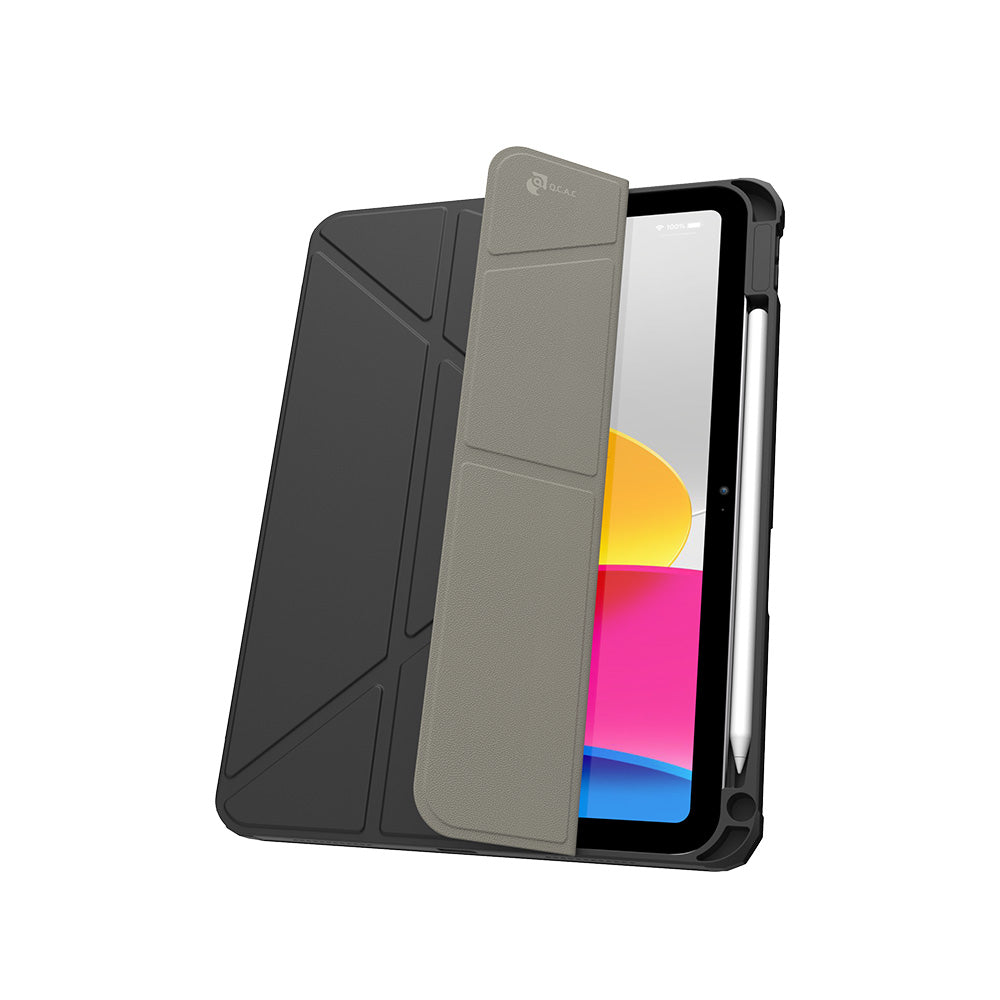 JTLEGEND Youth Case with Pencil Slot for iPad A16/iPad 10th Gen - Jet Black