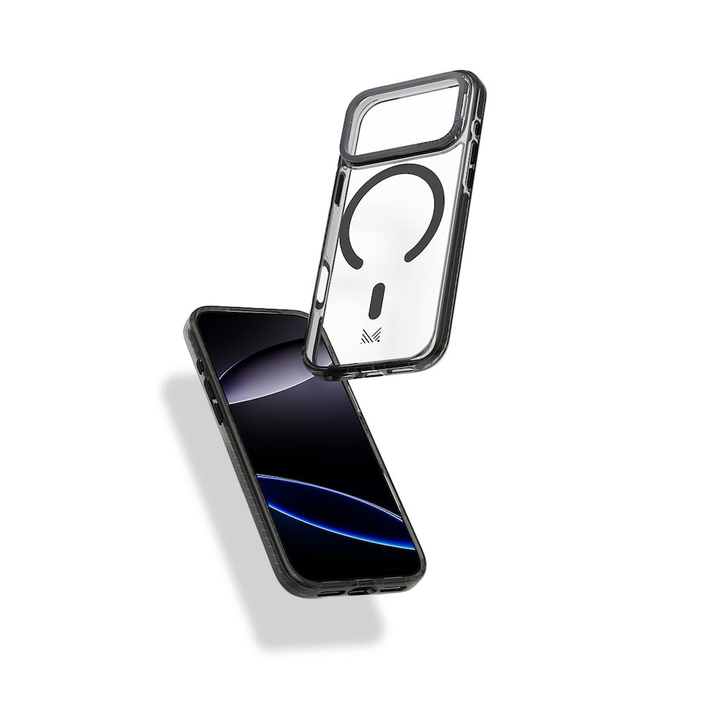 Monocozzi LUCID Magsafe Clear Case for iPhone 17 Pro - Charcoal