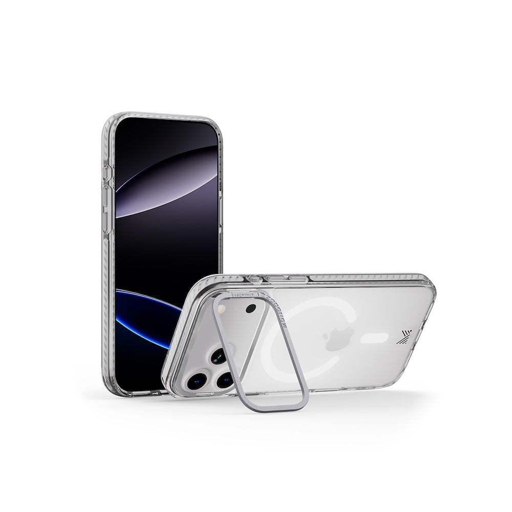 Monocozzi LUCID Magsafe Clear Case for iPhone 17 Pro - Silver