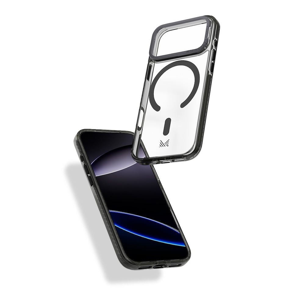 Monocozzi LUCID Magsafe Clear Case for iPhone 17 Pro Max - Charcoal