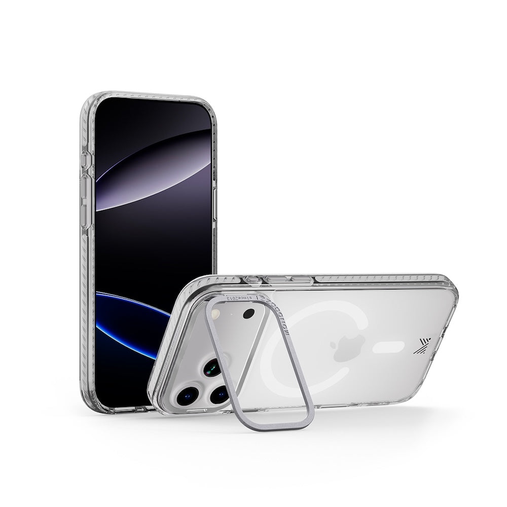 Monocozzi LUCID Magsafe Clear Case for iPhone 17 Pro Max - Silver