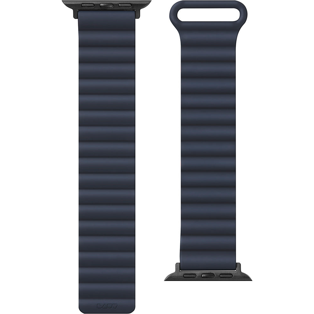 LAUT NOVI Sport Apple Watch Strap (44/46/49mm) Steel Blue