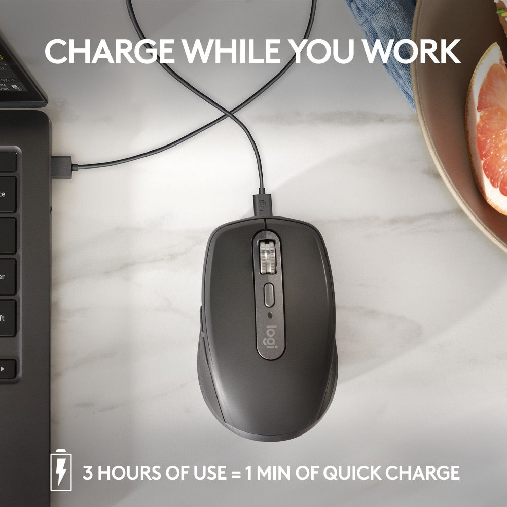 Logitech MX Anywhere 3S Wireless Mouse Pale Grey – iStudio Singapore