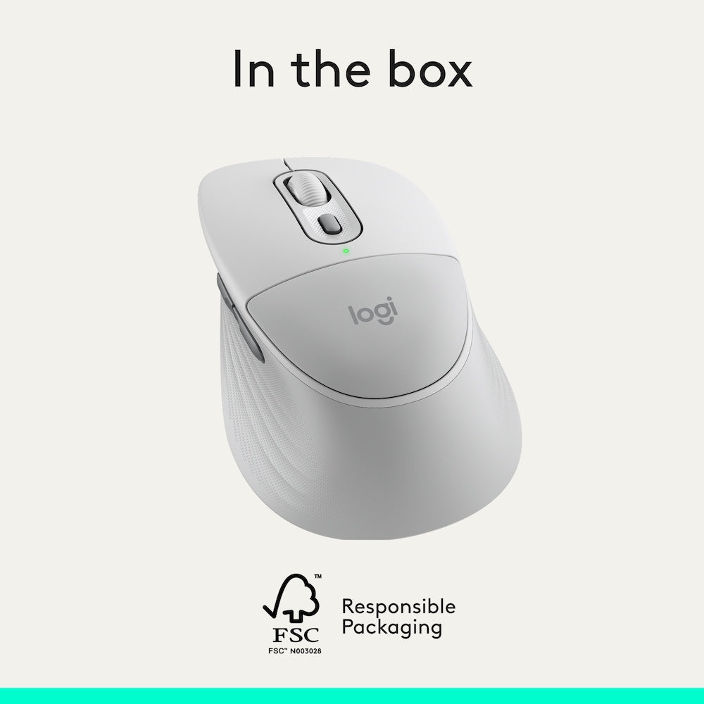 Logitech Signature Comfort Plus M850 L Off White
